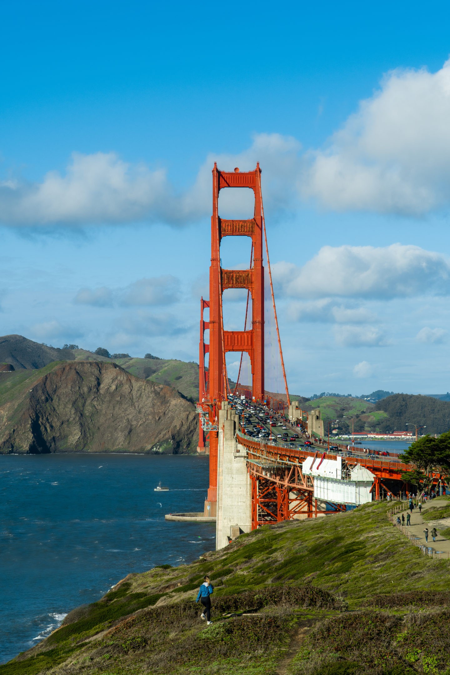 Shot of the Golden Gate Bridge
