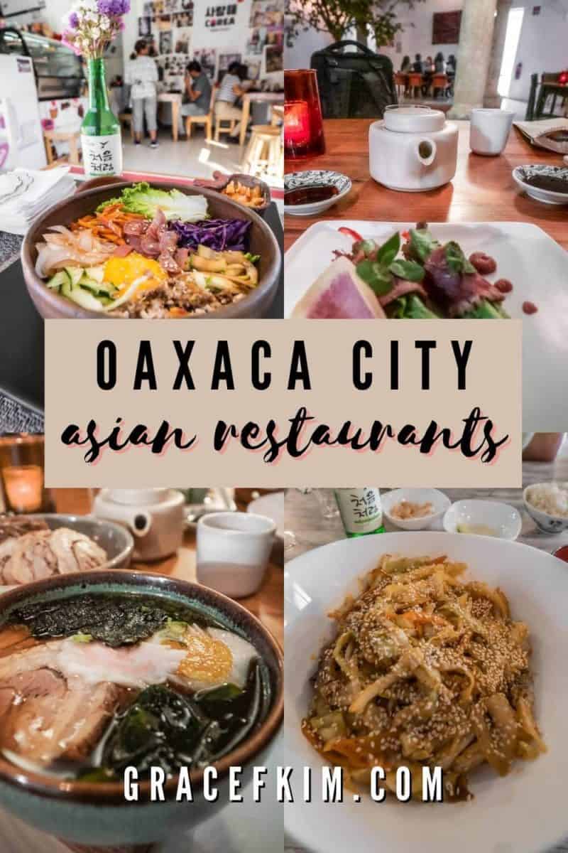 TOP Asian Restaurants in Oaxaca City gracefkim