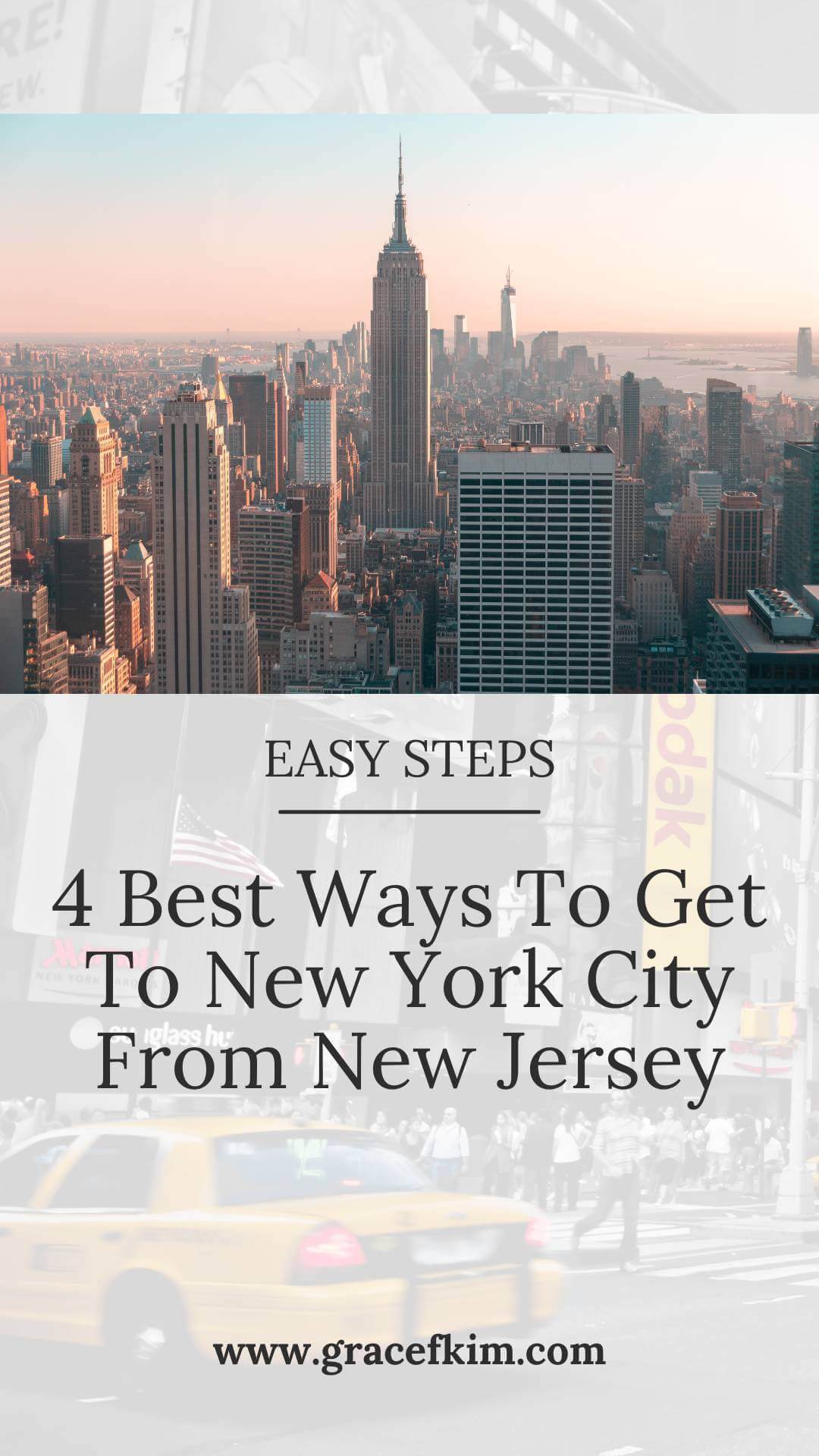 How To Get From New Jersey To New York City