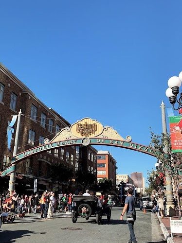 Gaslamp Quarter in San Diego