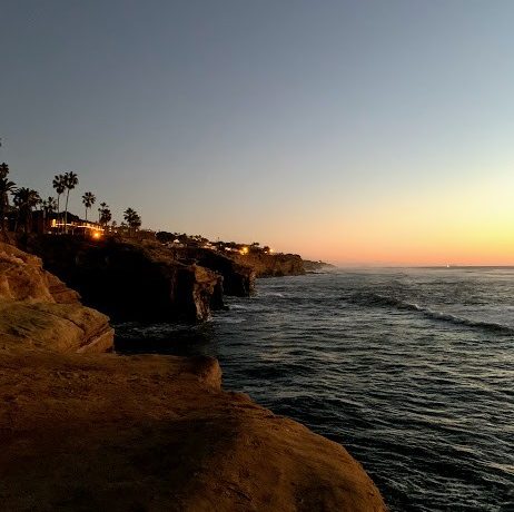 Ocean view from Sunset Cliffs